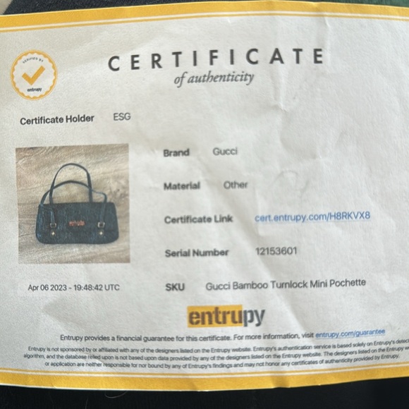 Gucci Bamboo Turlock Mini Pochette - Picture 4 of 4